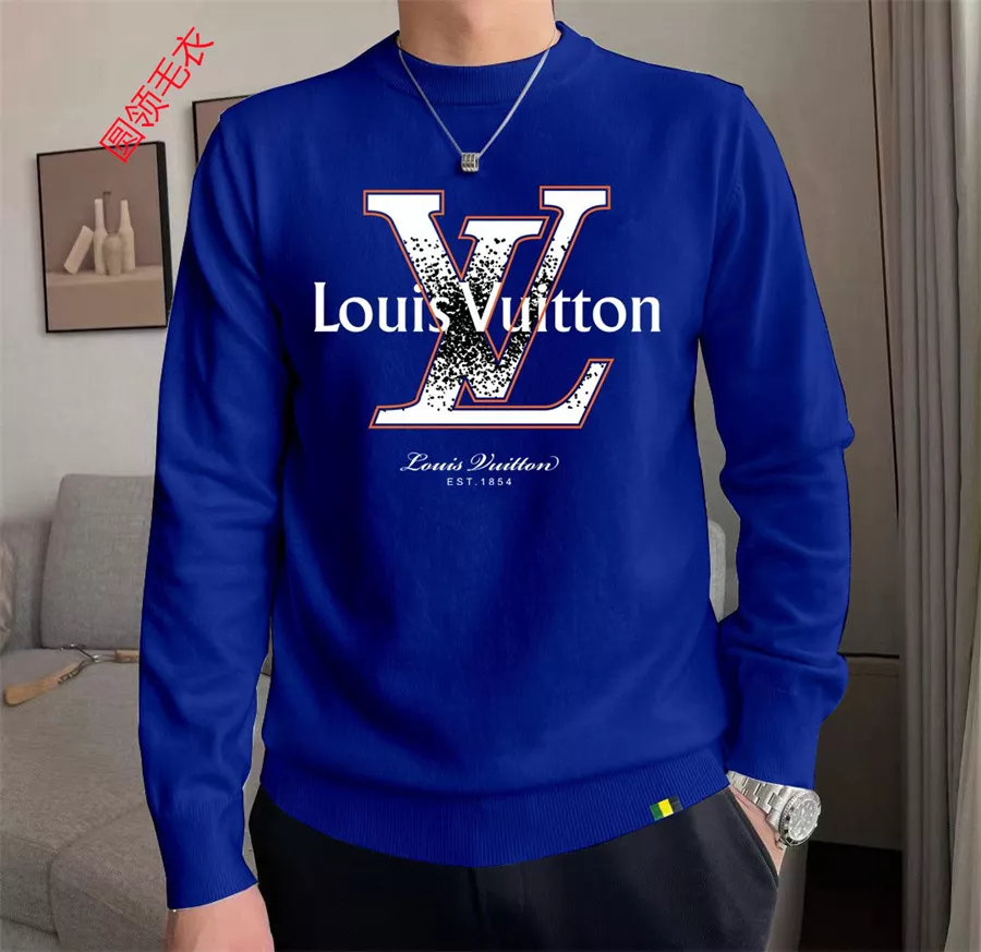 louis vuitton lv pull manches longues pour homme s_127221b